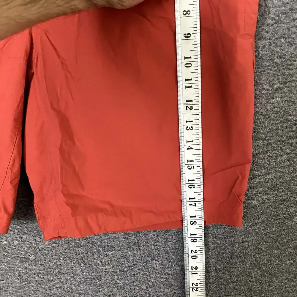 The North Face Men’s Size 36 Orange Nylon Zip Pocket Outdoors Hiking Trail Short